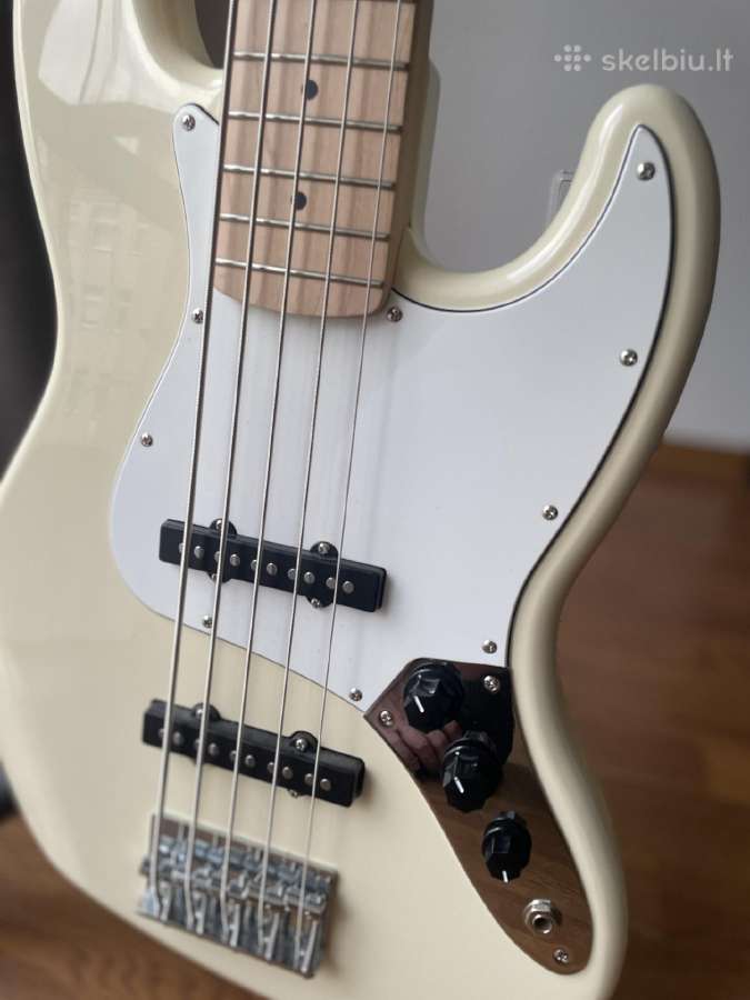 Squier Affinity Jazz Bass V5 stygų bosinė gitar - nuotraukos Nr. 4