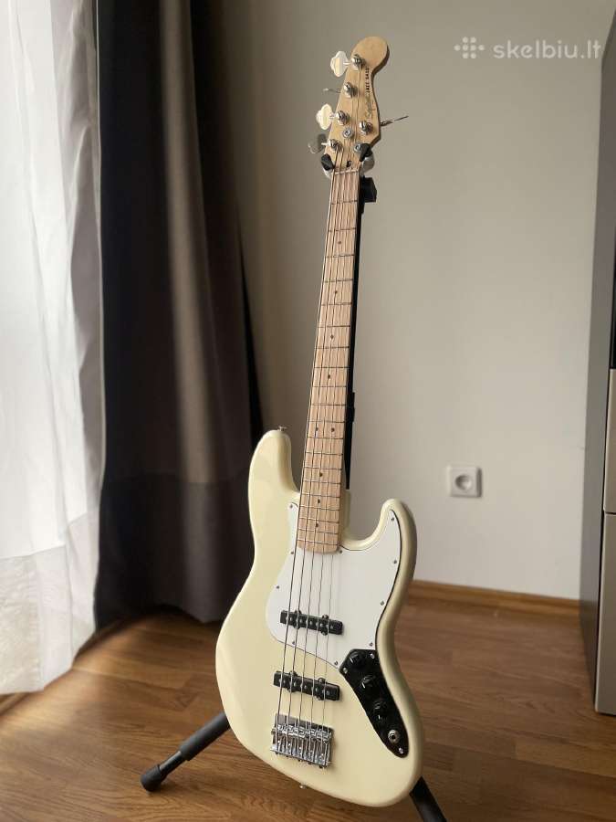 Squier Affinity Jazz Bass V5 stygų bosinė gitar - nuotraukos Nr. 7