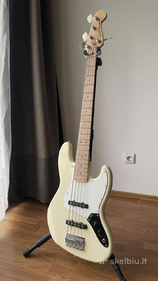 Squier Affinity Jazz Bass V5 stygų bosinė gitar - nuotraukos Nr. 8