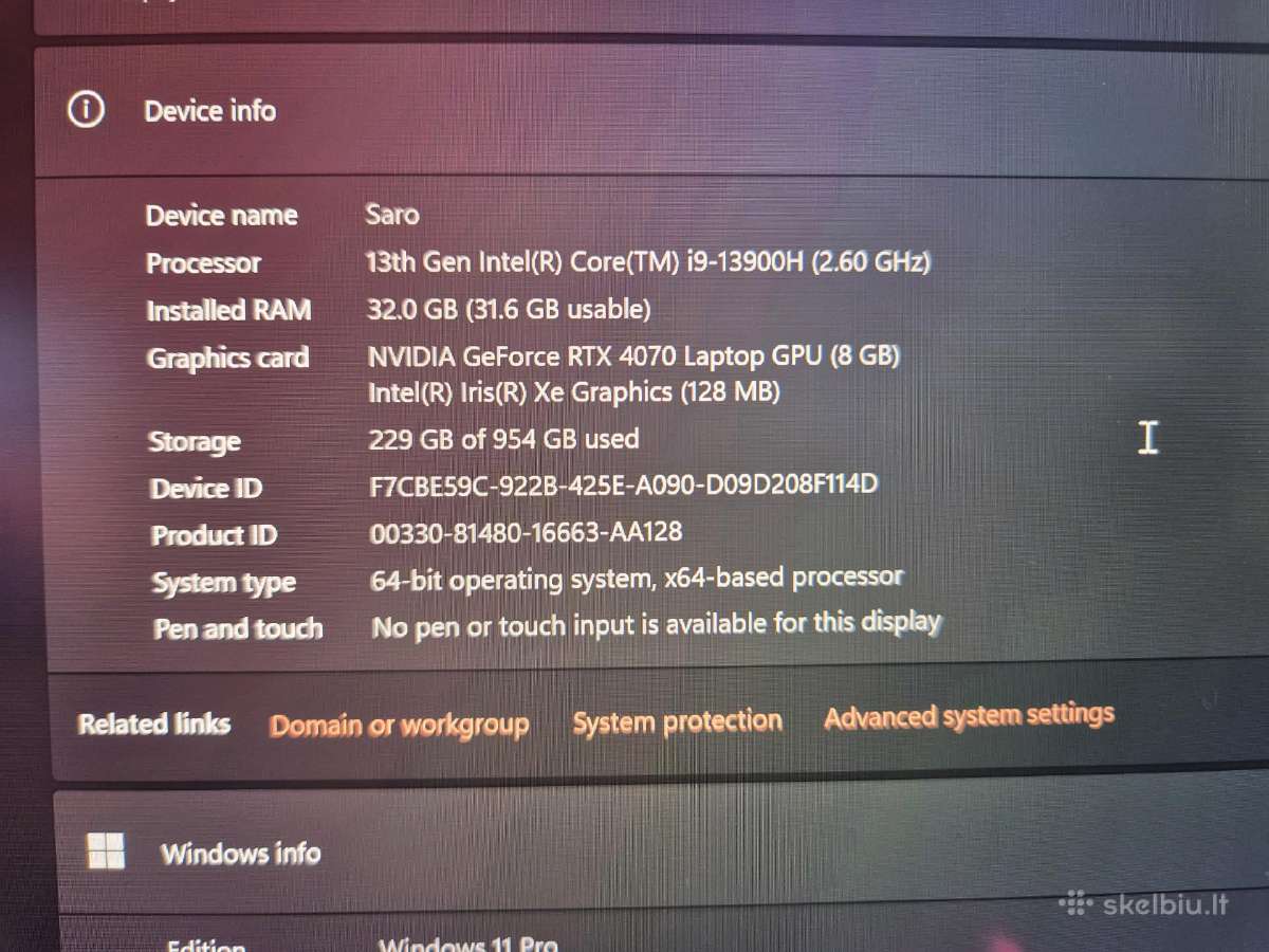 Asus rog zephyrus Gu604v - nuotraukos Nr. 5
