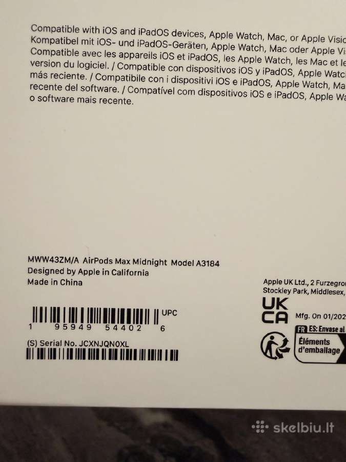 Nauji Airpods Max - nuotraukos Nr. 3