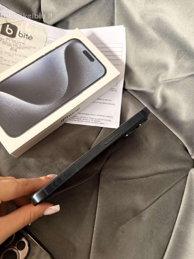iPhone 15 Pro 128gb - nuotraukos Nr. 3