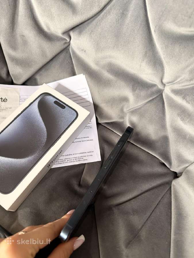 iPhone 15 Pro 128gb - nuotraukos Nr. 4