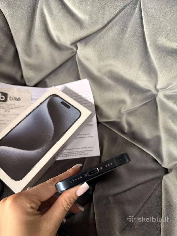 iPhone 15 Pro 128gb - nuotraukos Nr. 5