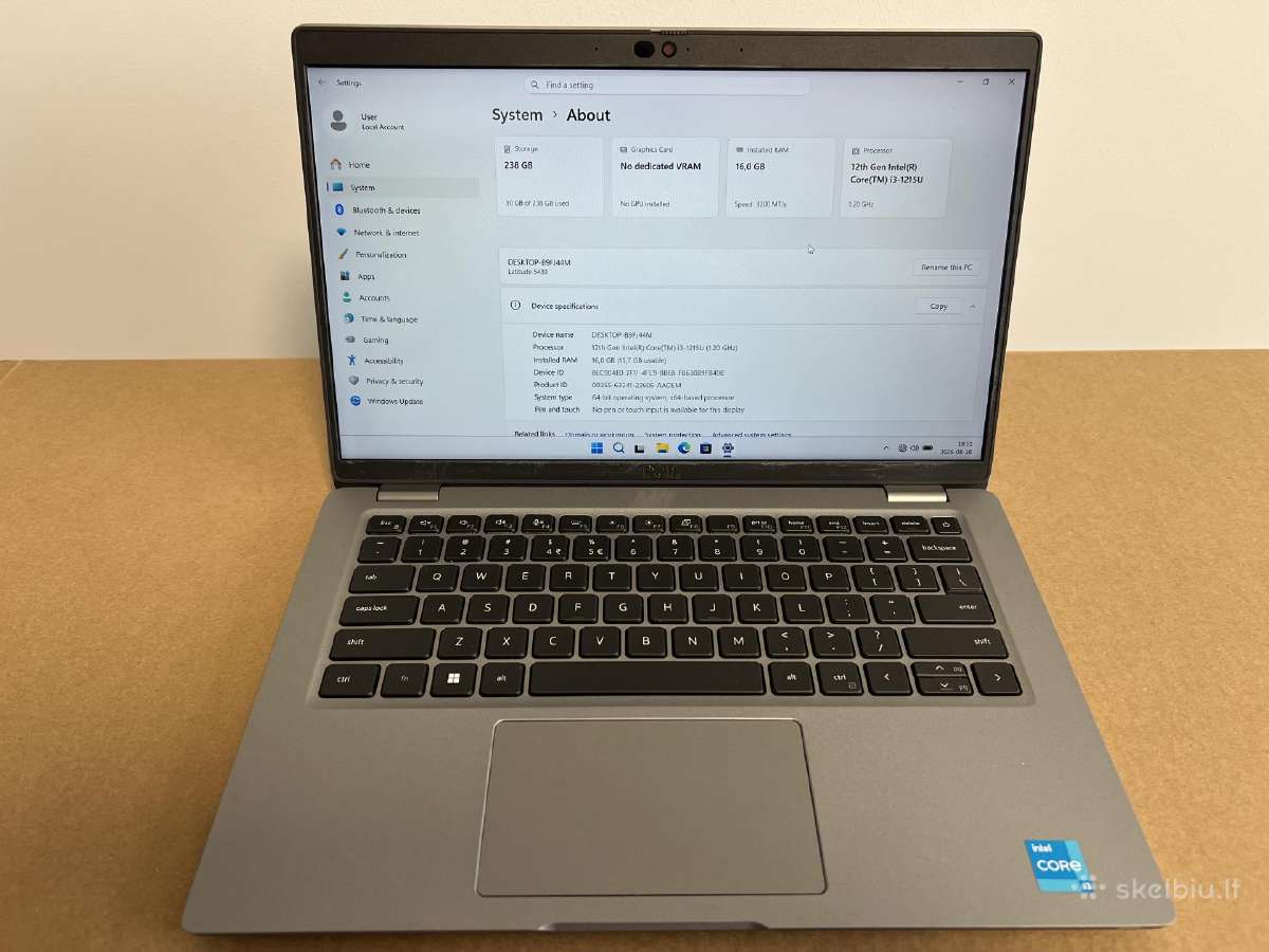 Dell Latitude 5430 - nuotraukos Nr. 3