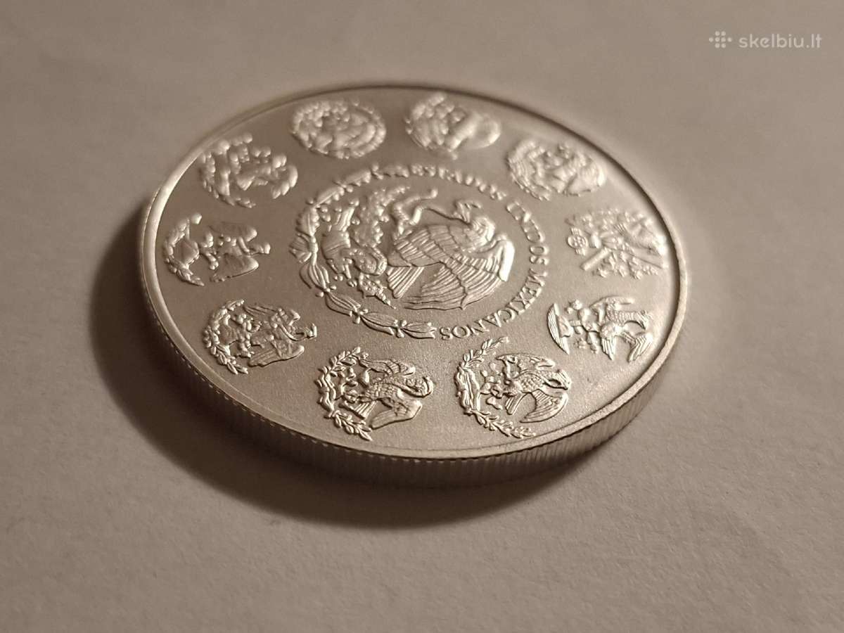 Sidabrinė1oz moneta - nuotraukos Nr. 2