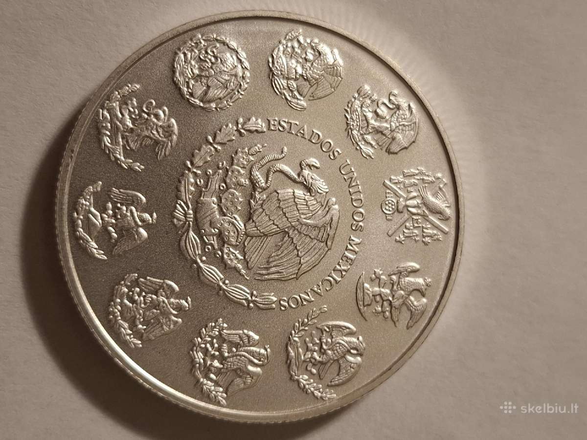 Sidabrinė1oz moneta - nuotraukos Nr. 3
