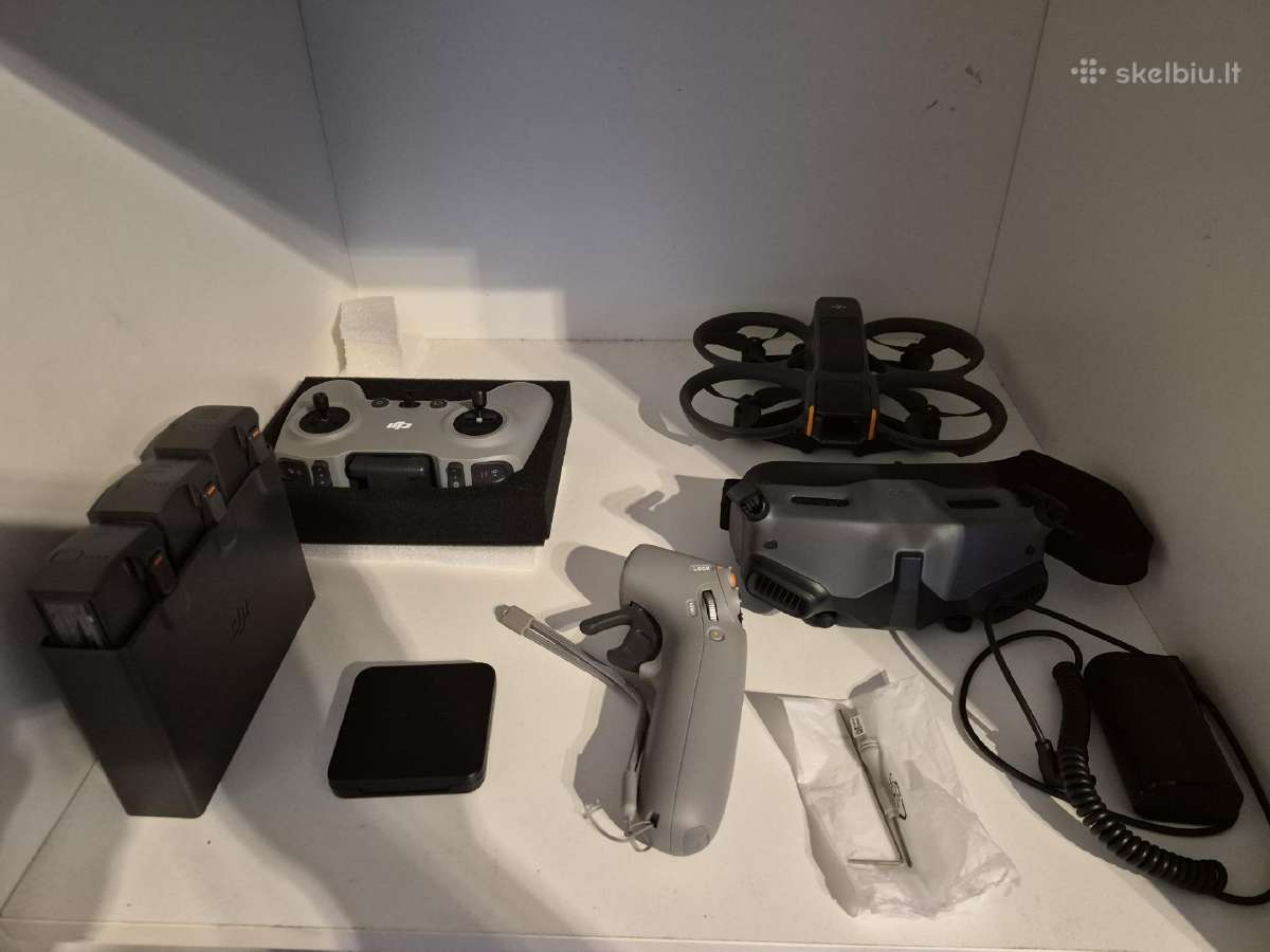 Dji Avata 2 combo +fpv pultas, nd filtrai, - nuotraukos Nr. 22
