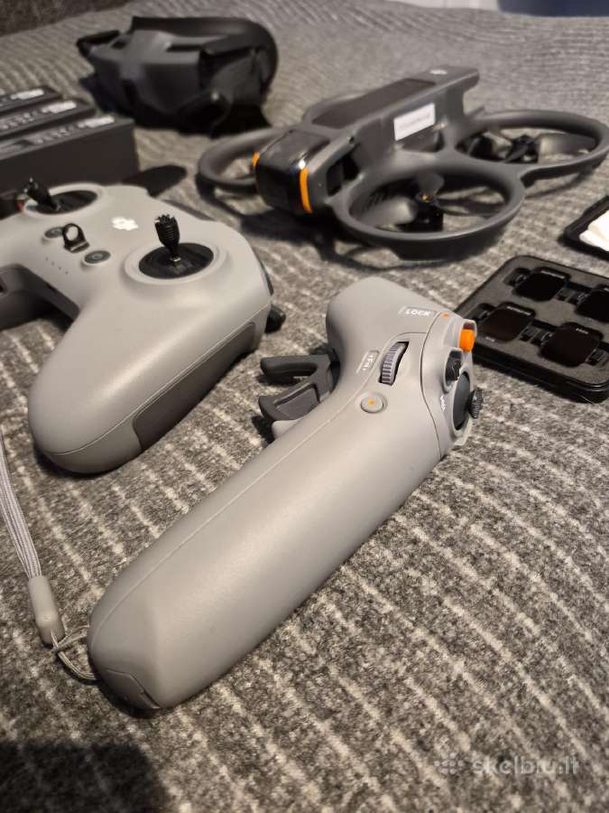 Dji Avata 2 combo +fpv pultas, nd filtrai, - nuotraukos Nr. 13