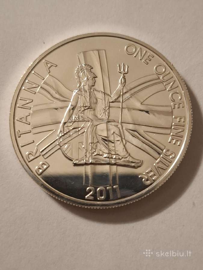 Sidabrinė 1oz moneta - nuotraukos Nr. 2