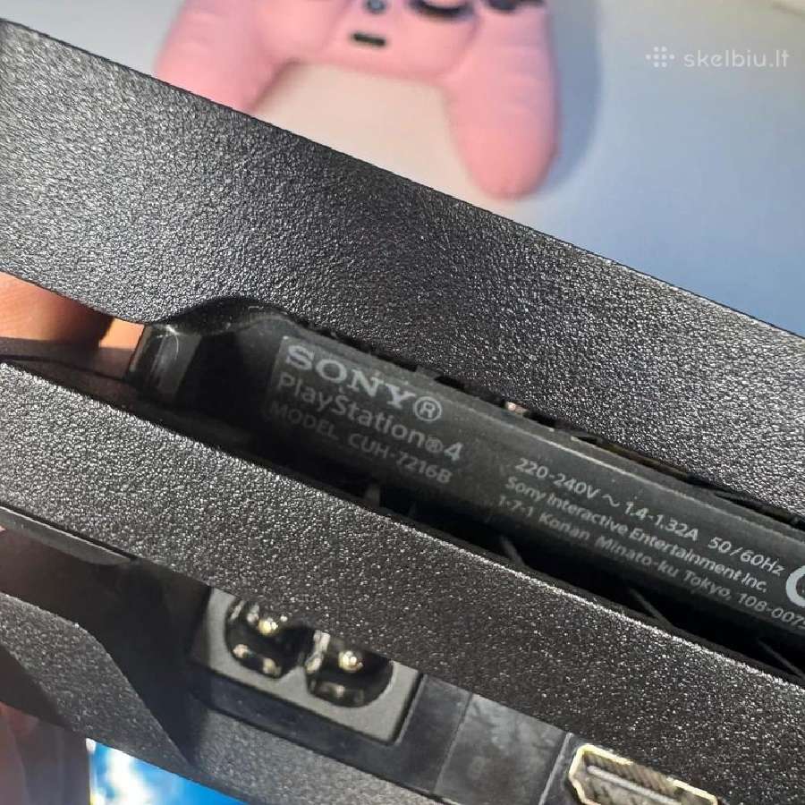 Ps4 Pro 1tb Cuh-7216b su 2 pulteliais ir Jb - nuotraukos Nr. 6