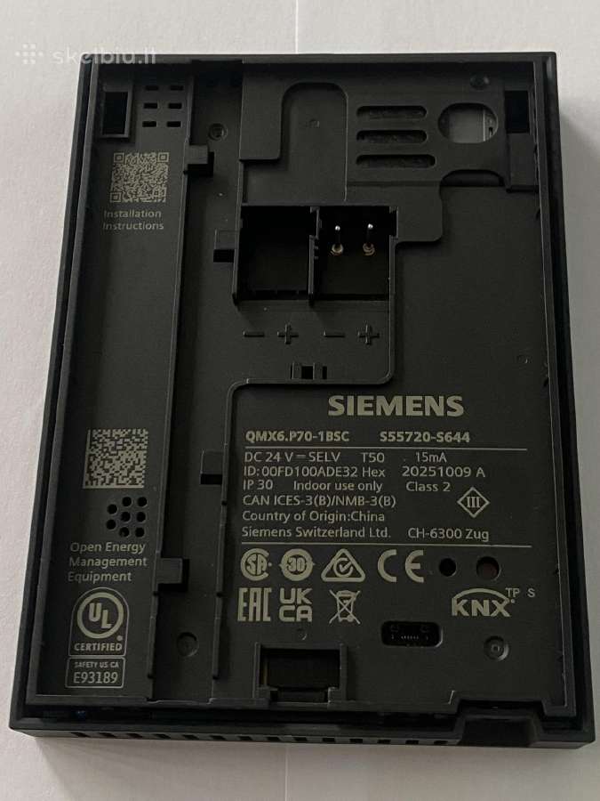 Siemens termostatas - nuotraukos Nr. 4