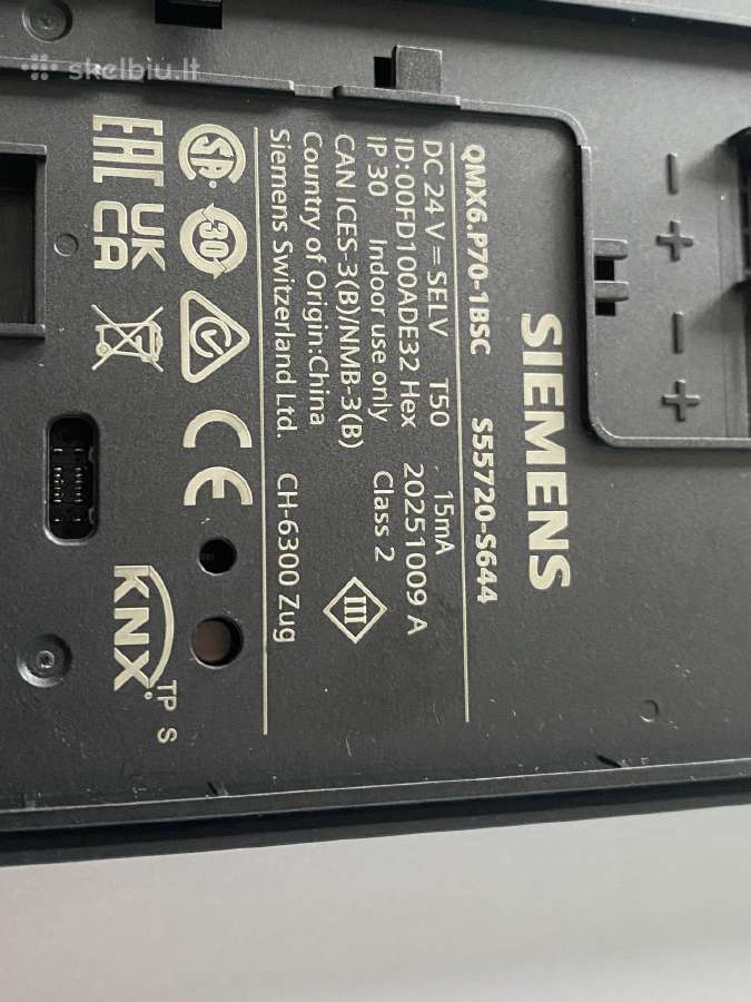 Siemens termostatas - nuotraukos Nr. 6