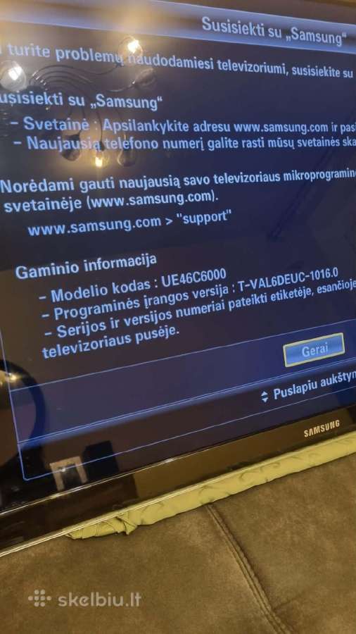Televizorius + laikiklis - nuotraukos Nr. 4