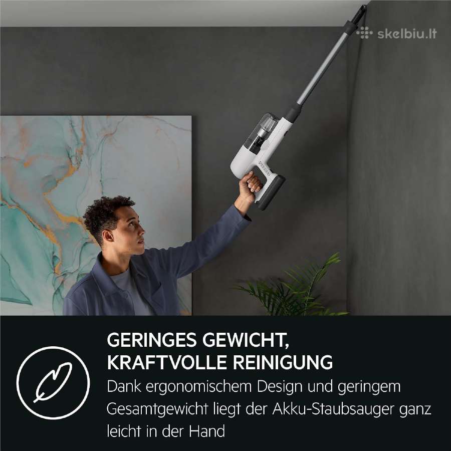 Aeg Hygienic 7000 belaidis siurblys šluota - nuotraukos Nr. 3