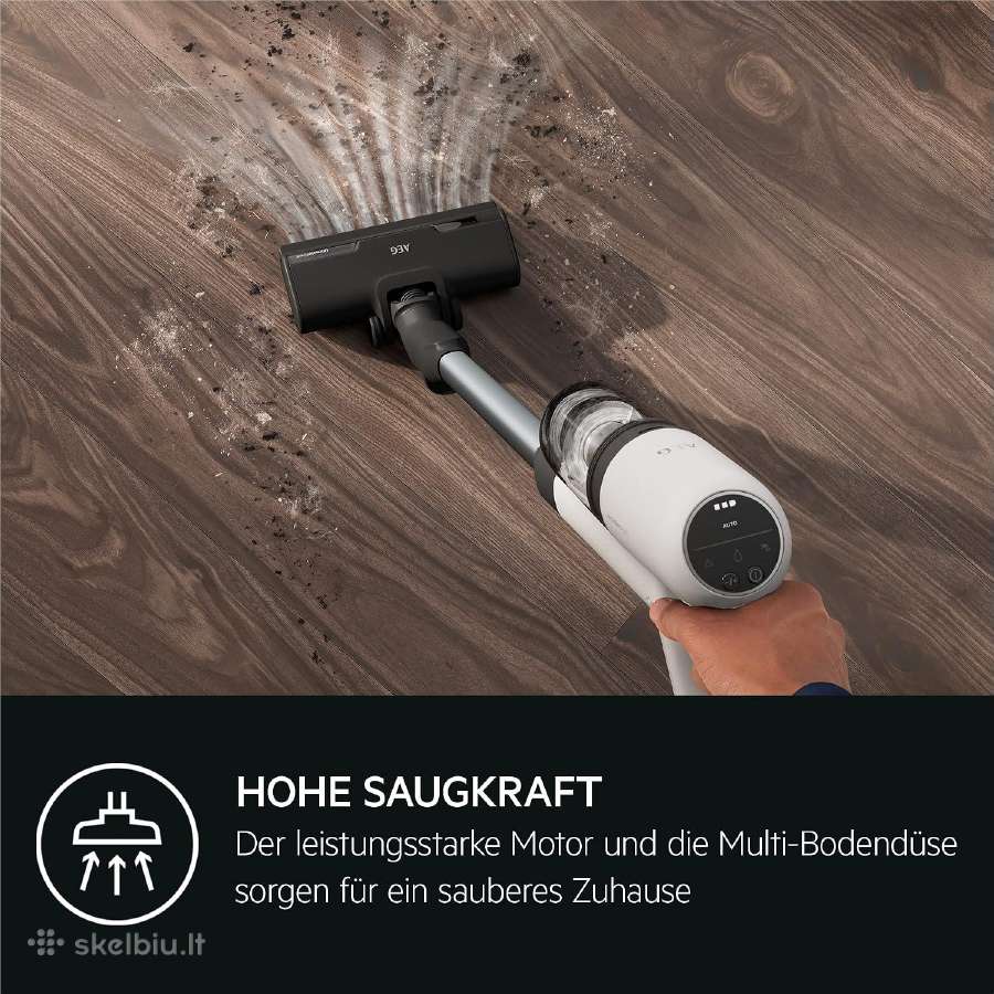 Aeg Hygienic 7000 belaidis siurblys šluota - nuotraukos Nr. 4