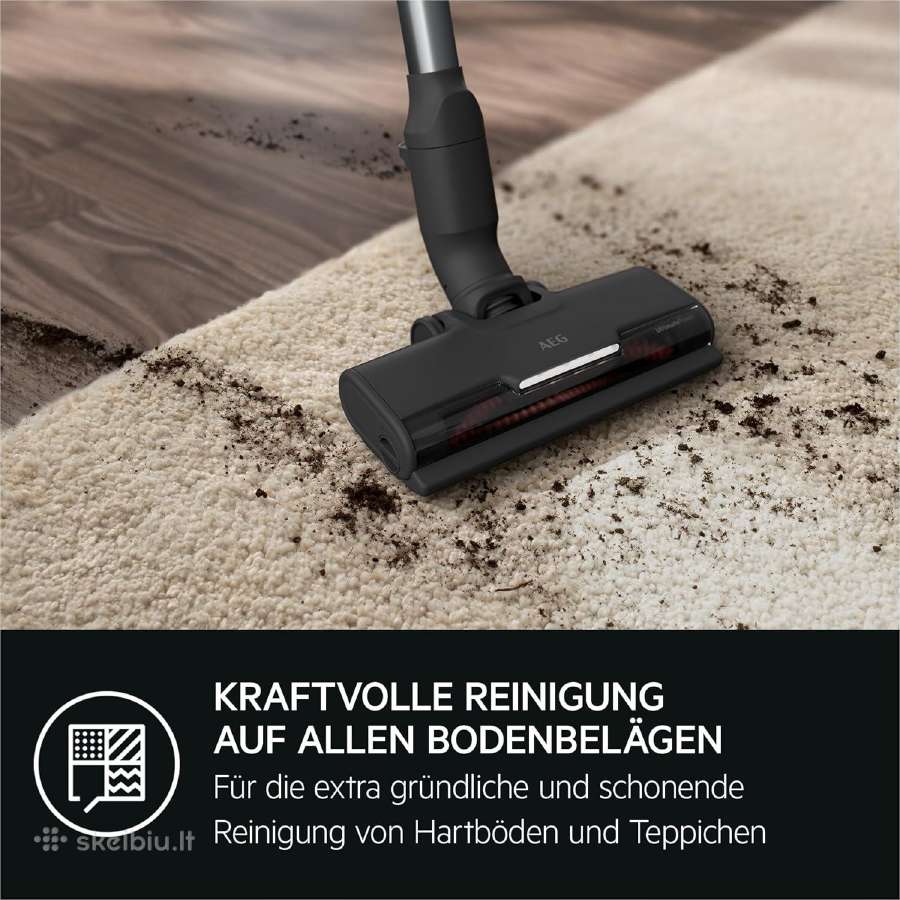 Aeg Hygienic 7000 belaidis siurblys šluota - nuotraukos Nr. 6