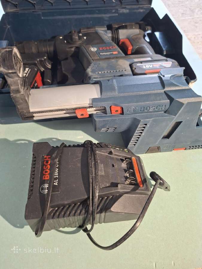 Perforatorius Bosch Gbh 18v-26f + Gde 18v-16 - nuotraukos Nr. 2