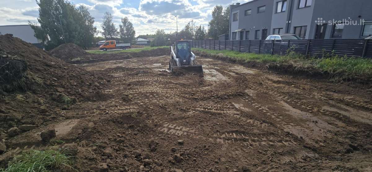 Sklypu ir aplinkos tvarkymas Bobcat nuoma Kaunas - nuotraukos Nr. 18