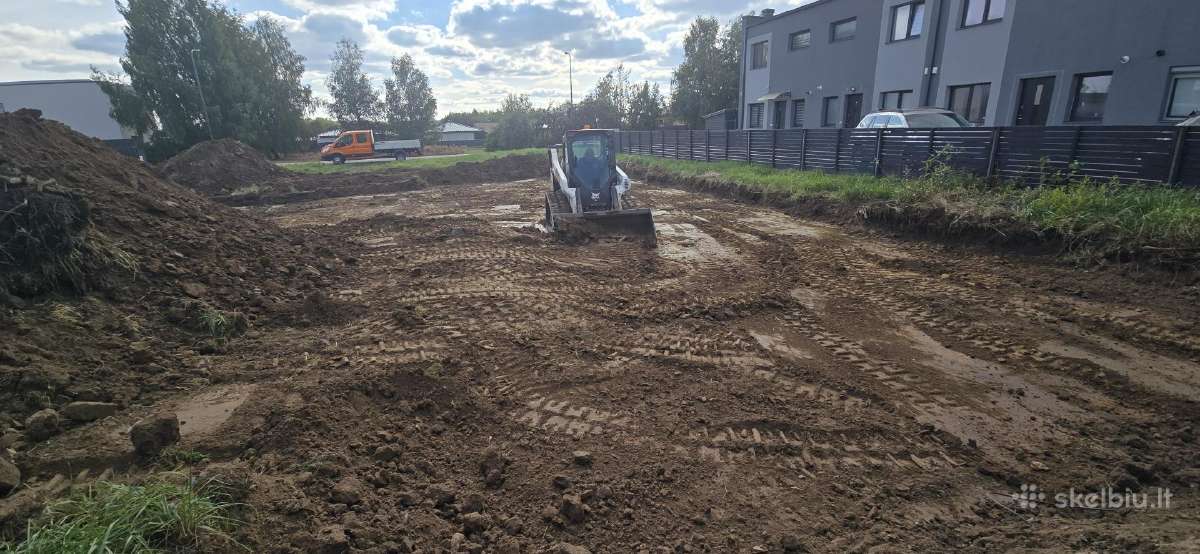 Sklypu ir aplinkos tvarkymas Bobcat nuoma Kaunas - nuotraukos Nr. 21