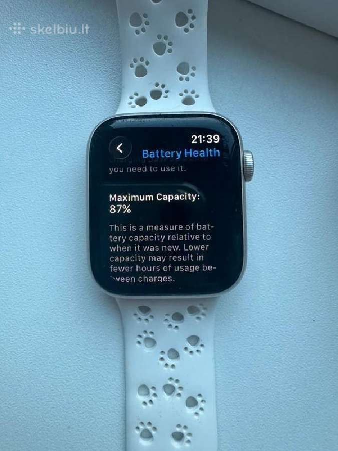 Apple Watch Se 2 44mm GPS - nuotraukos Nr. 5