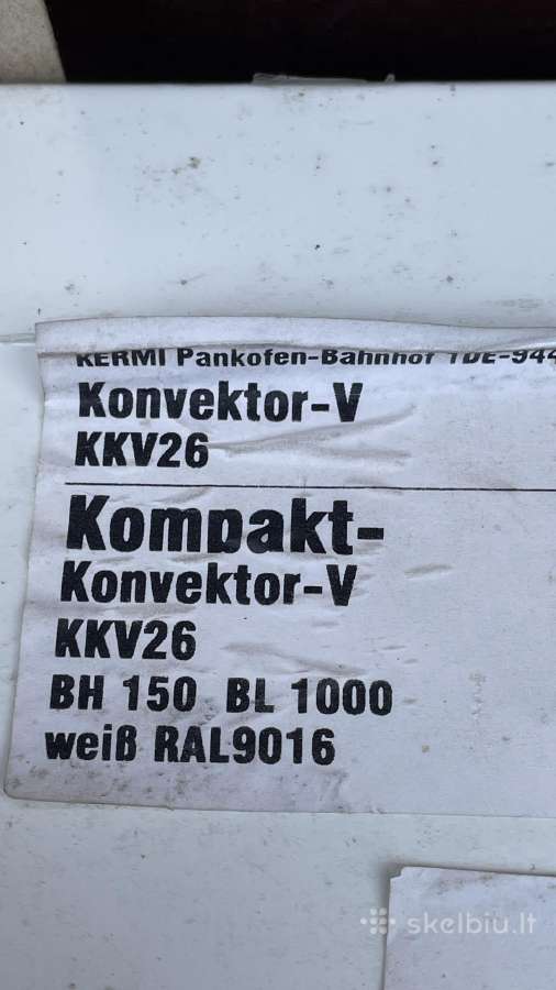 Pastatomas radiatorius Kermi - nuotraukos Nr. 3