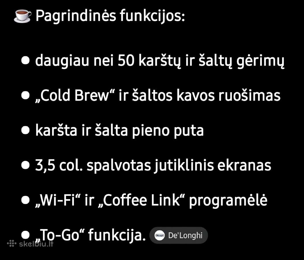 Kavos aparatas - nuotraukos Nr. 6