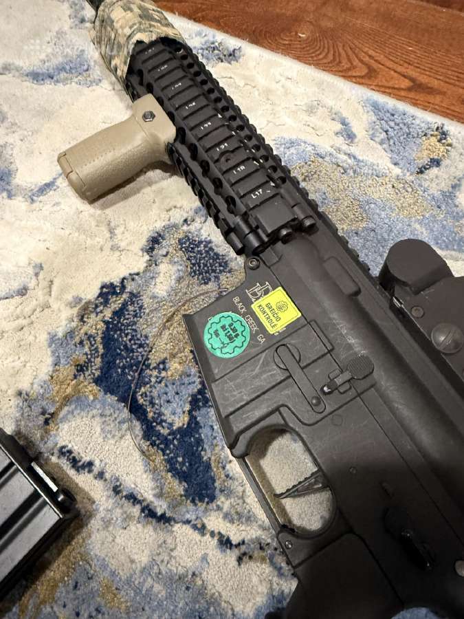 Airsoft ginklas mk18 - nuotraukos Nr. 3