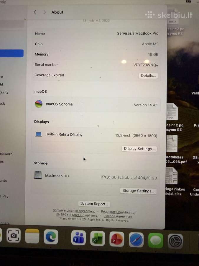 MacBook Pro 13 - nuotraukos Nr. 7