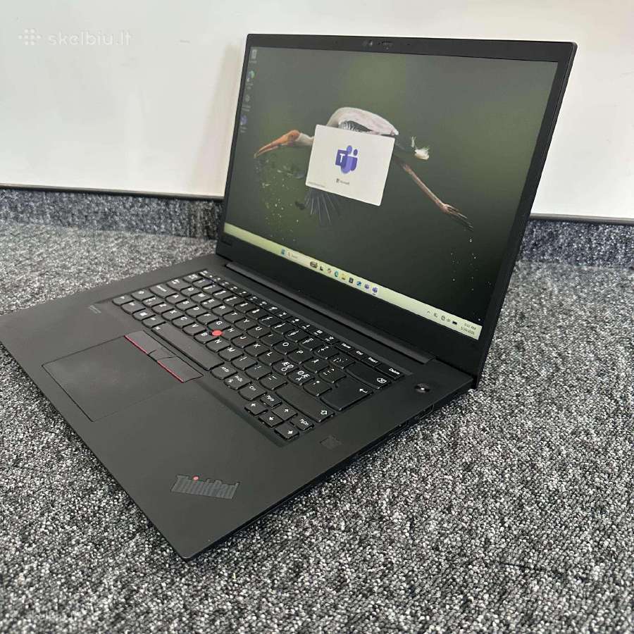 Lenovo Thinkpad P1 G2 I7 512gb SSD, T1000 15.6 Fhd - nuotraukos Nr. 4