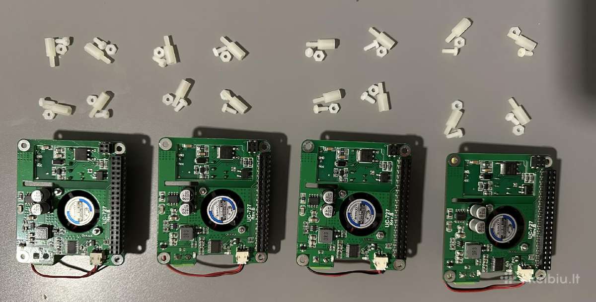 Raspberry Pi Poe-hat Uctronics (3b+/4b) - nuotraukos Nr. 3
