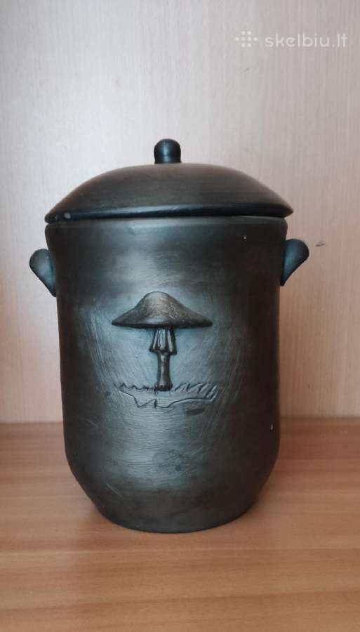 Rankų darbo keraminis puodas ~3l - nuotraukos Nr. 2