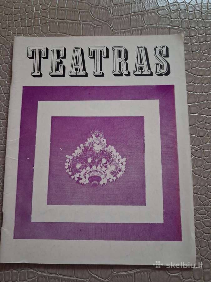 Lietuvos teatro kultūrai skirtas žurnalas Teatras - nuotraukos Nr. 9