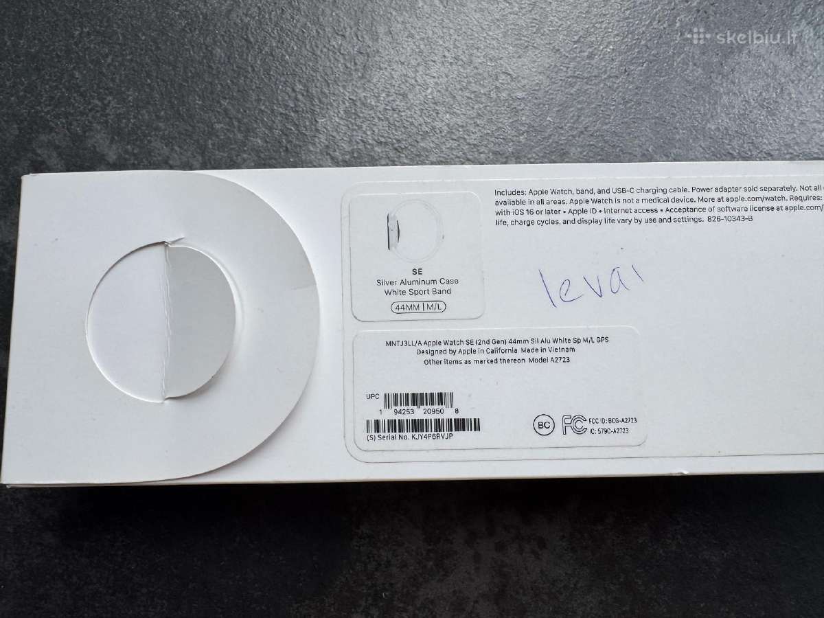 Apple Watch Se 2 (2nd Gen) 44mm - nuotraukos Nr. 5