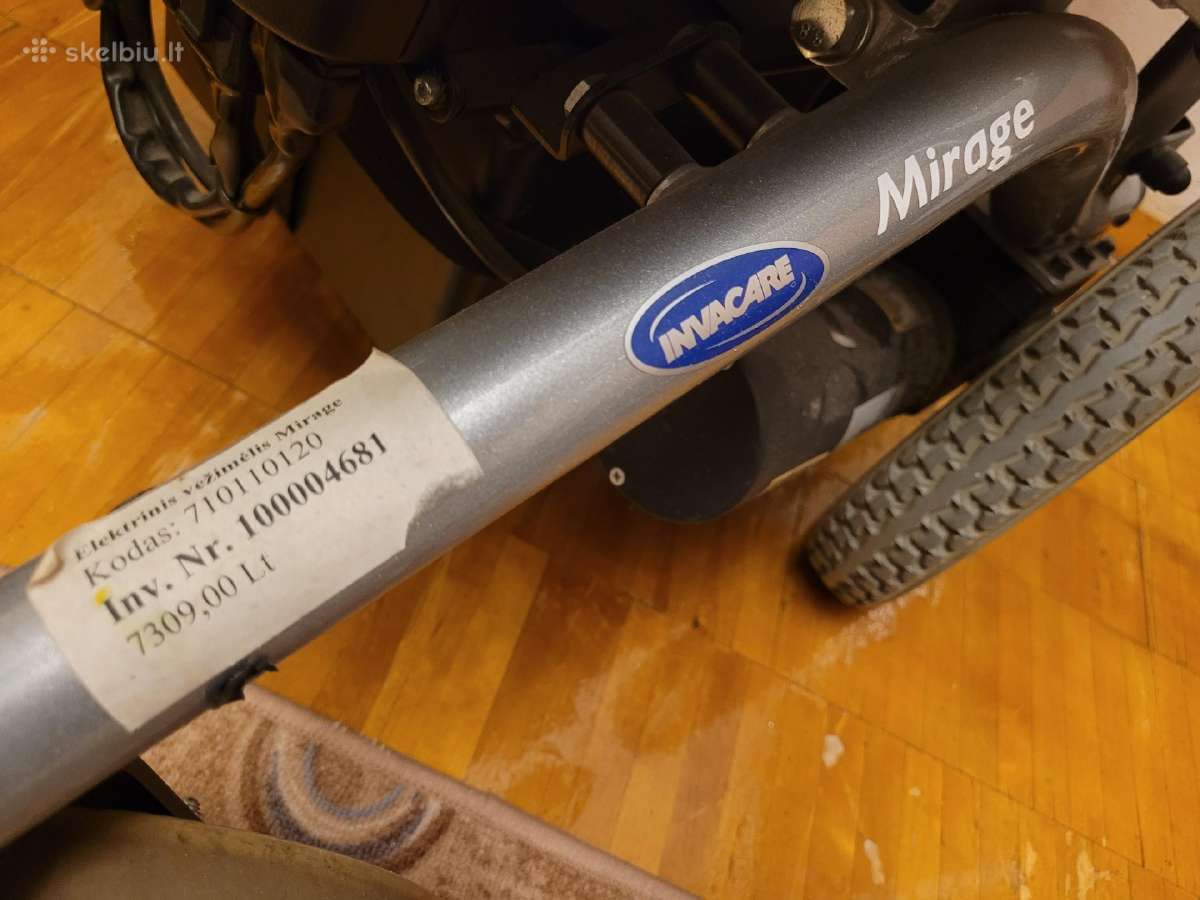Elektrinis vežimėlis Invacare Mirage - nuotraukos Nr. 12
