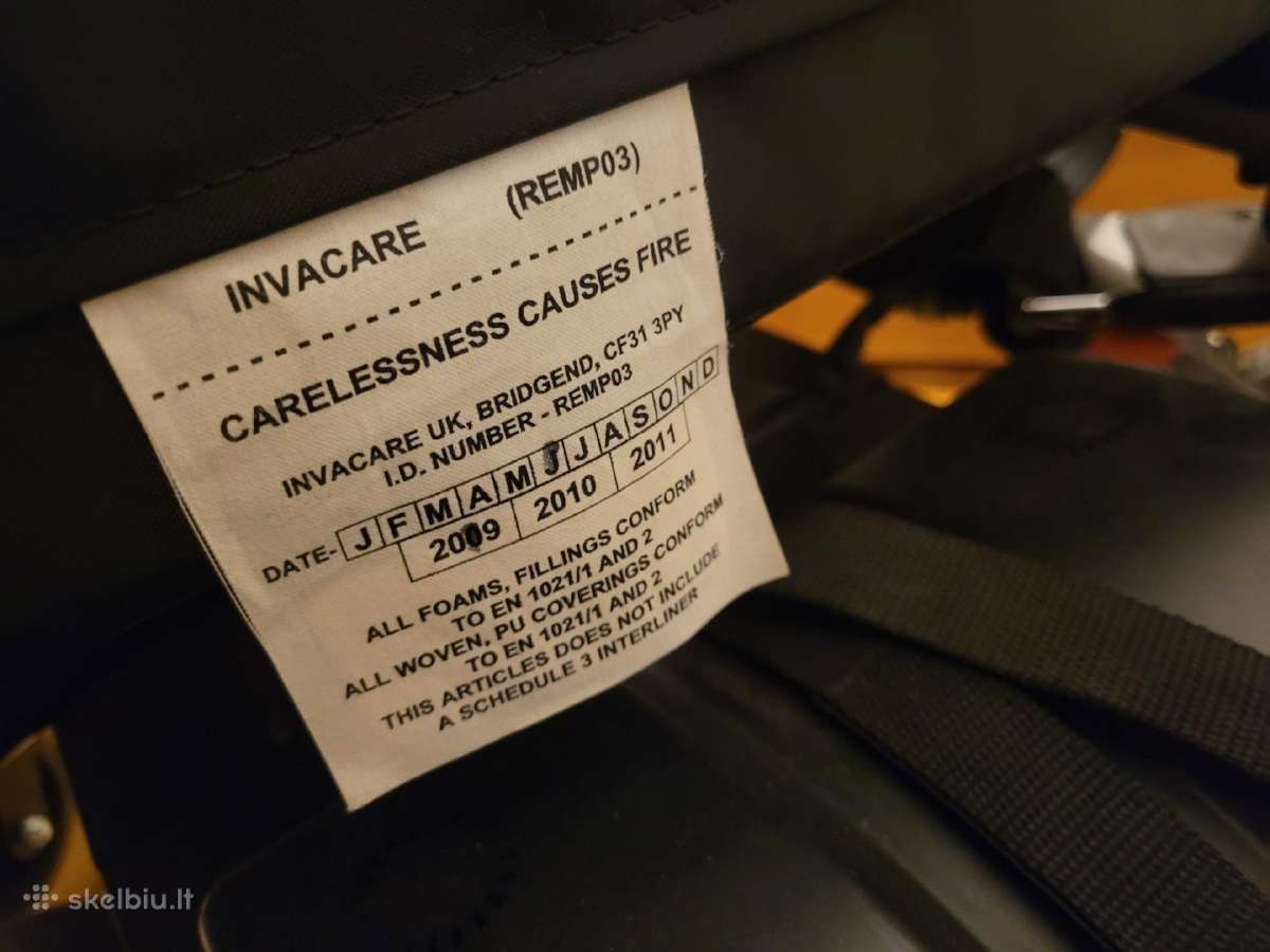Elektrinis vežimėlis Invacare Mirage - nuotraukos Nr. 14