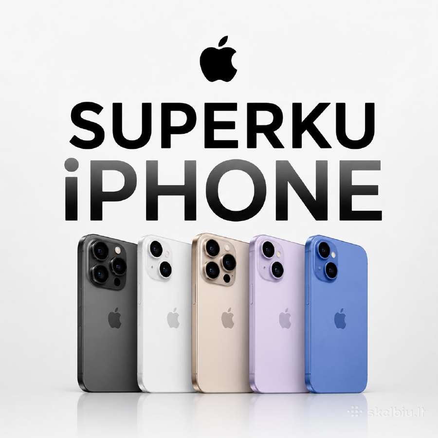 Superku visus Apple iPhone. Vilnius. Greitai - nuotraukos Nr. 2