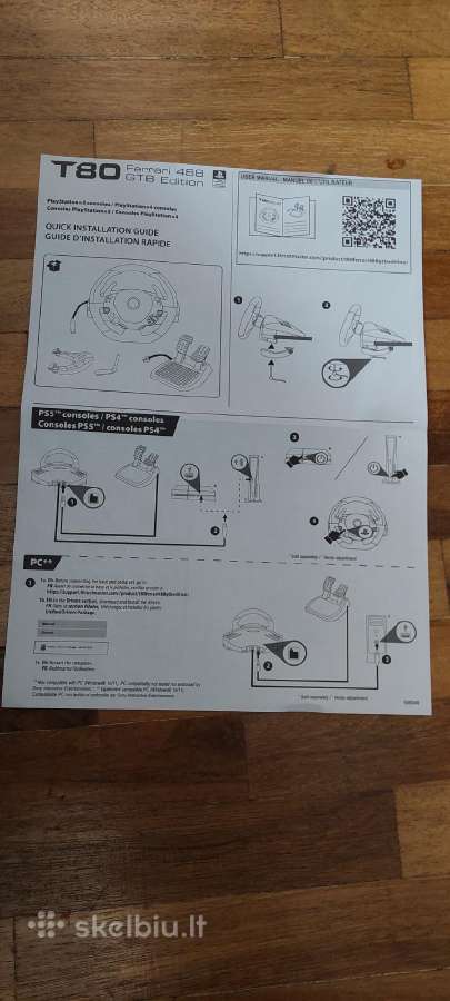 Thrustmaster vairas - nuotraukos Nr. 8