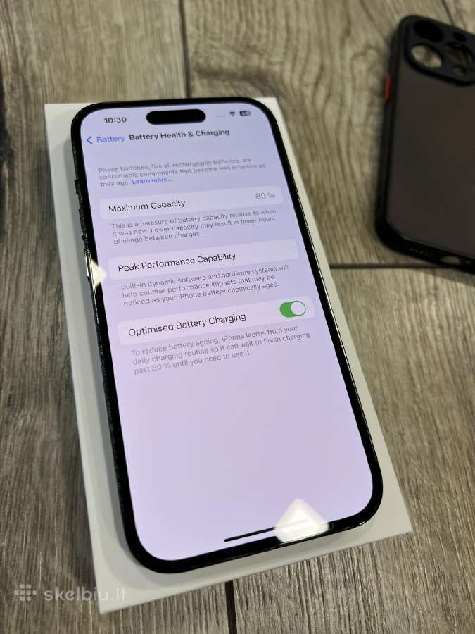 iPhone 14 pro 256gb - Space Black - nuotraukos Nr. 6
