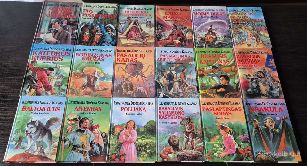 Iliustruota Didžioji Klasika knygų kolekcija - nuotraukos Nr. 4