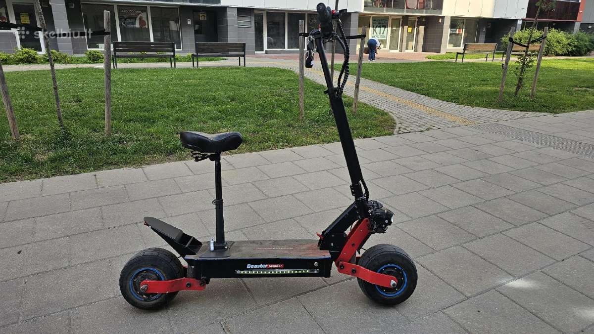 Puikus Beaster Scooter Bs10 80 kmh su Garantija - nuotraukos Nr. 3