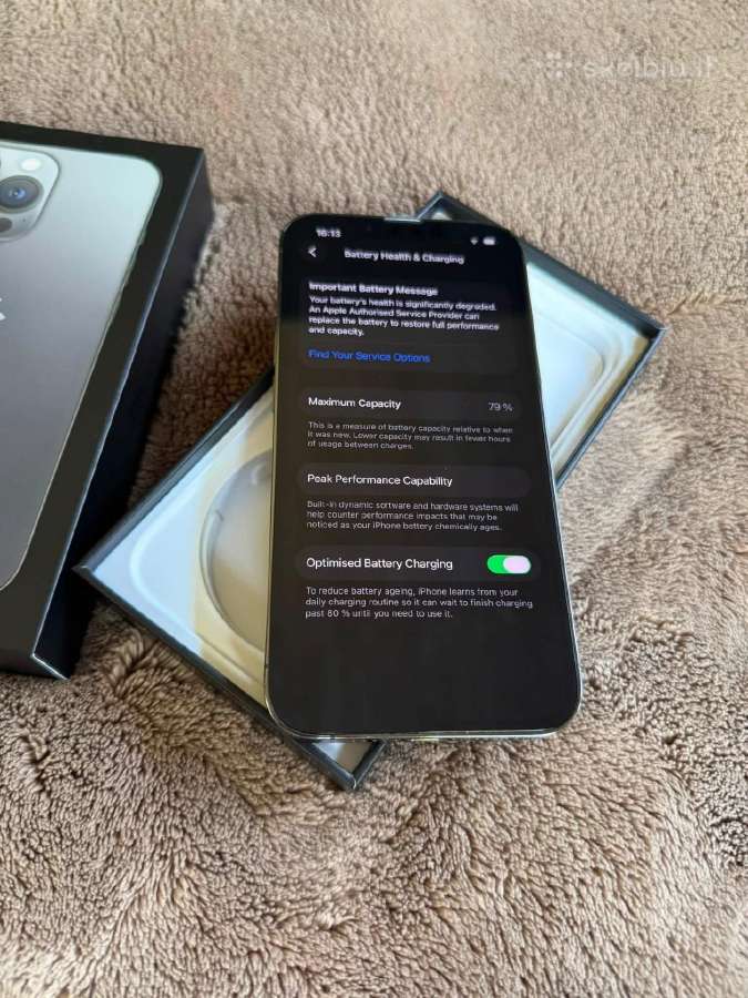 iPhone 13 pro 128gb - nuotraukos Nr. 4