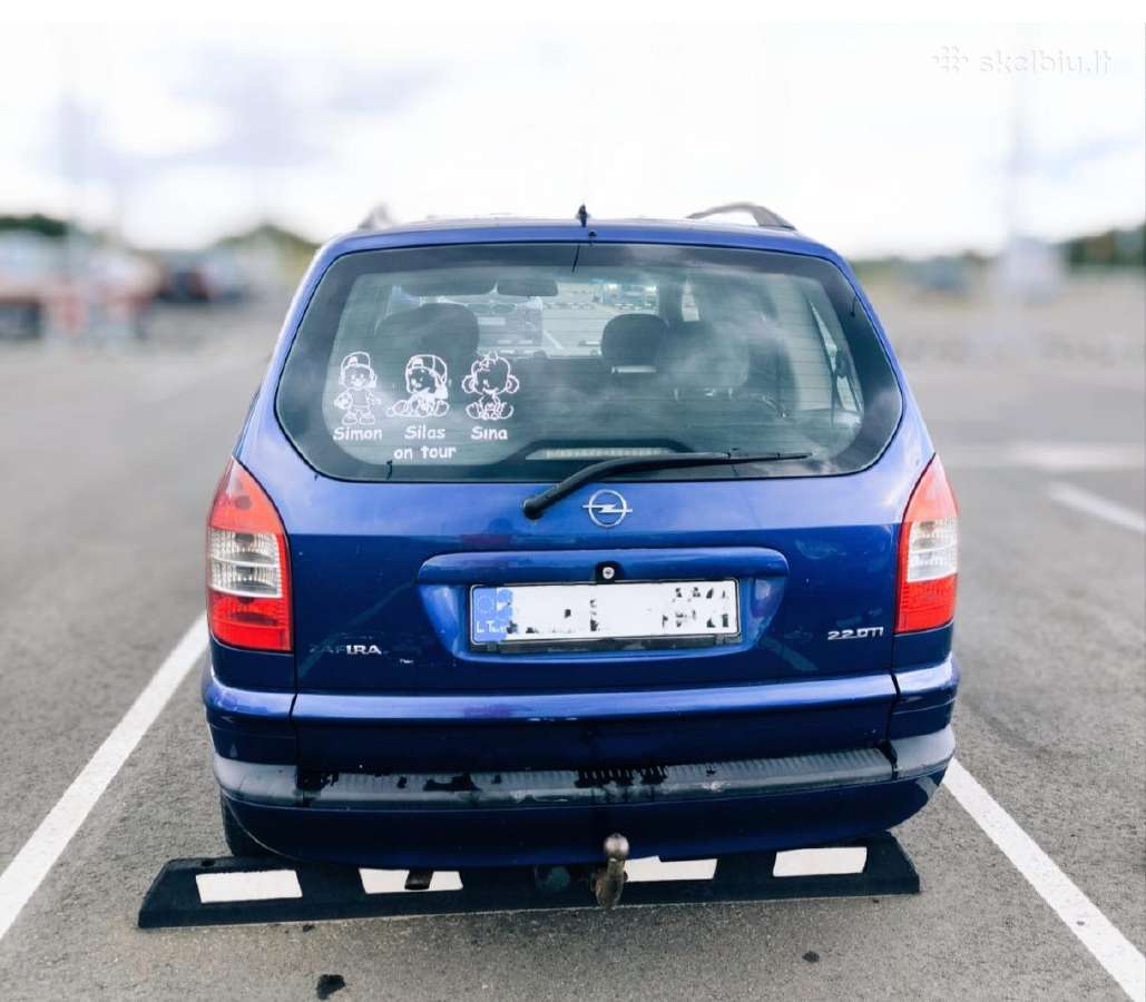 Opel Zafira A - nuotraukos Nr. 5