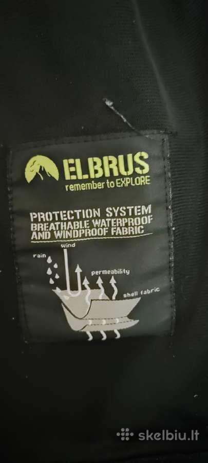Elbrus Softshell Ifar striukė - L dydzio - nuotraukos Nr. 6