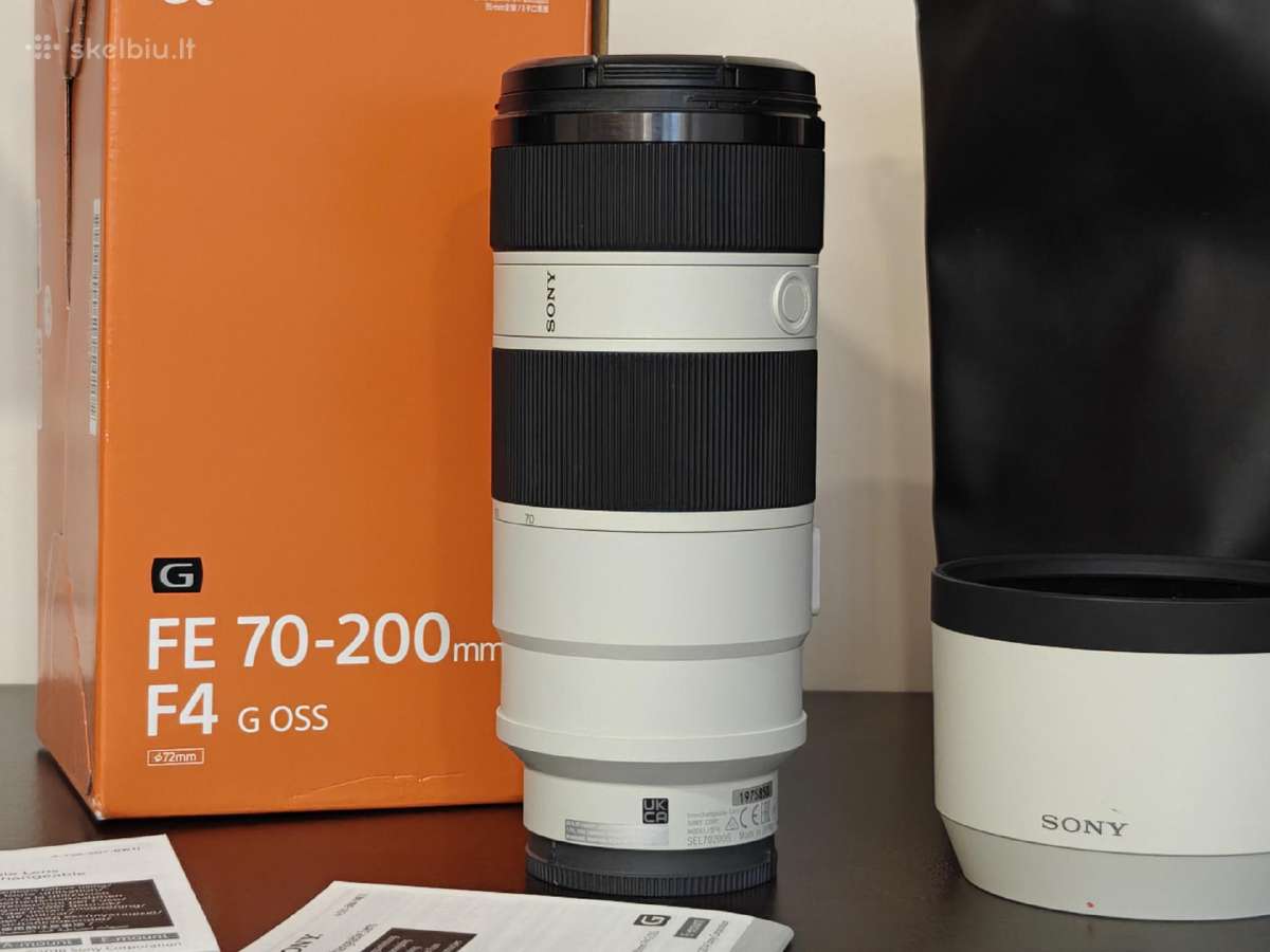 Sony Fe 70-200mm f/4 G Oss - nuotraukos Nr. 2