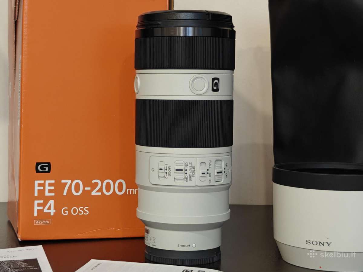Sony Fe 70-200mm f/4 G Oss - nuotraukos Nr. 3