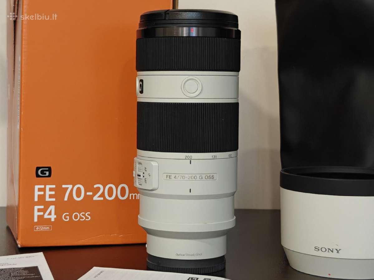 Sony Fe 70-200mm f/4 G Oss - nuotraukos Nr. 4