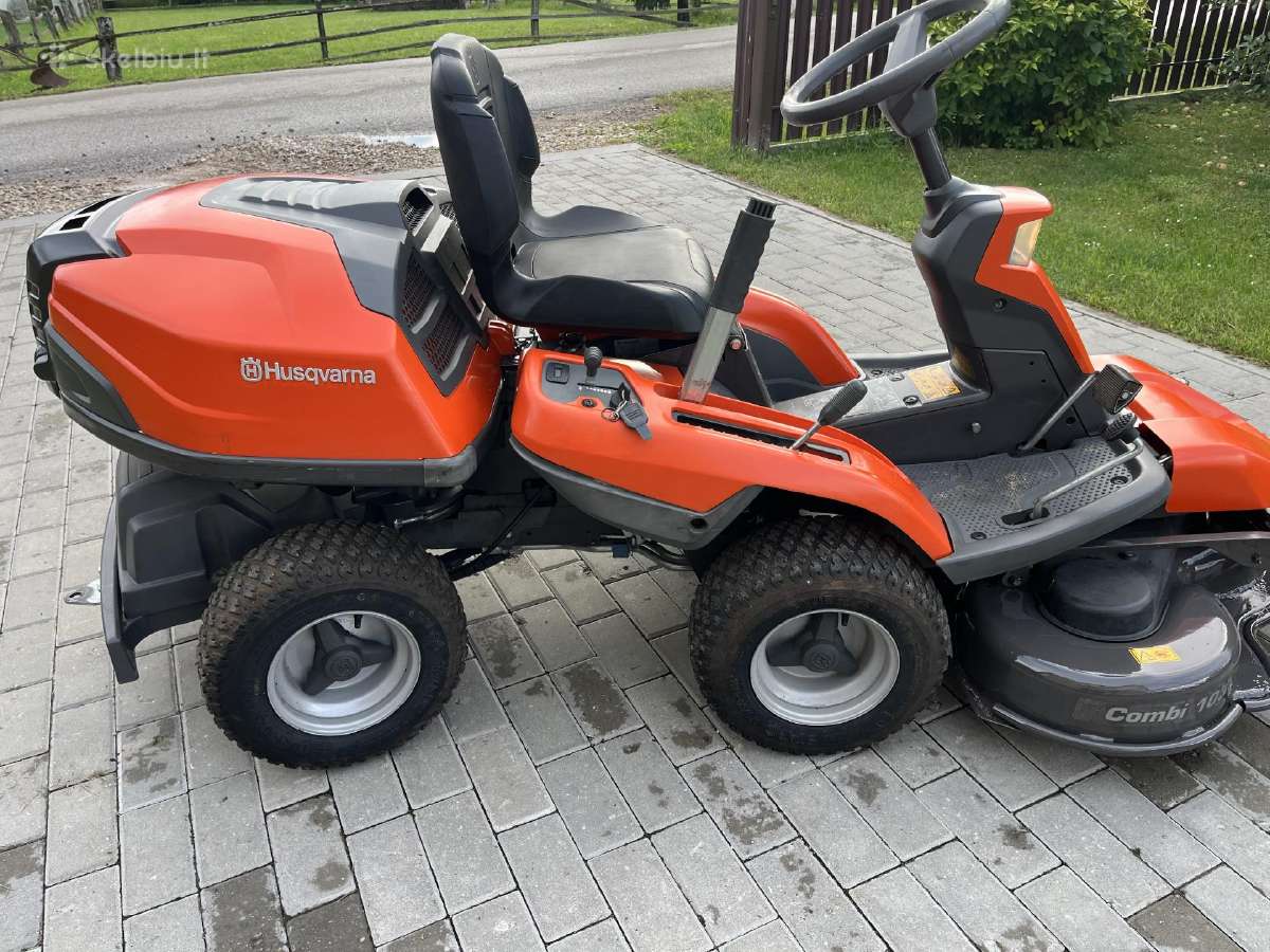 Husqvarna rider 320 Awd sodo traktoriukas - nuotraukos Nr. 4