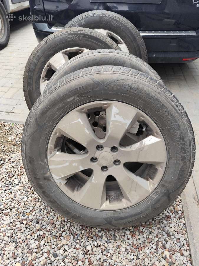 Ratai nuo Subaru r17 tiesus nenubalnoti, - nuotraukos Nr. 3