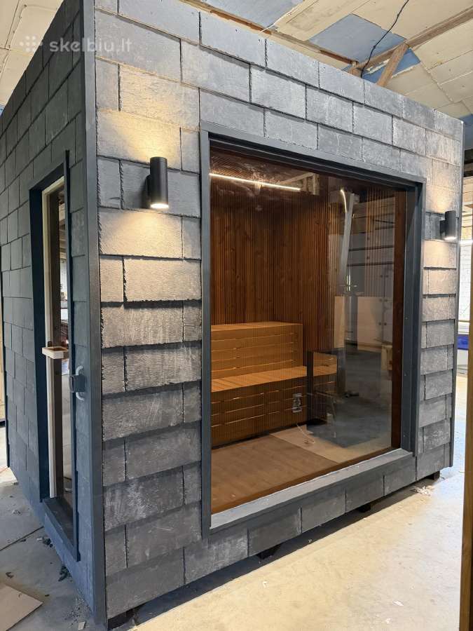 Karkasine sauna, pirtis, moduliniai, mobili, medin - nuotraukos Nr. 10